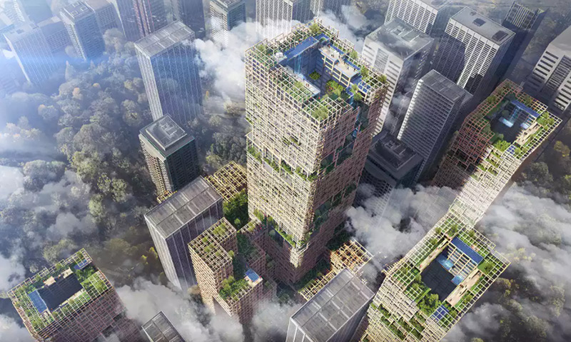 Tokyo to Build World’s Tallest Sustainable Wooden Skyscraper